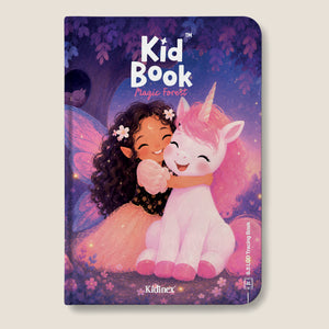 Outlet - Tablet Graficzny z kartami pracy do rysowania - KidBook - Magic Forest