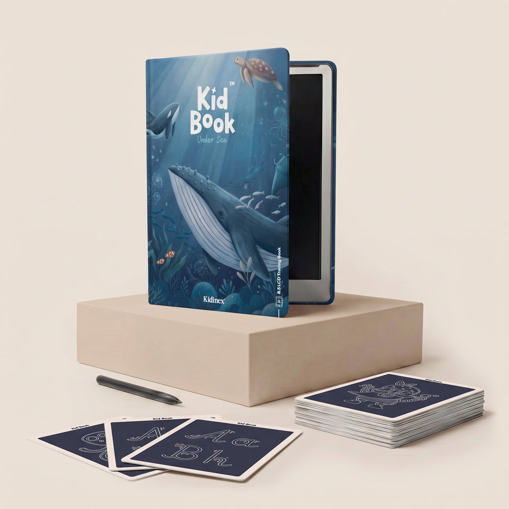 Outlet - Tablet Graficzny z kartami pracy do rysowania - KidBook - UnderSea
