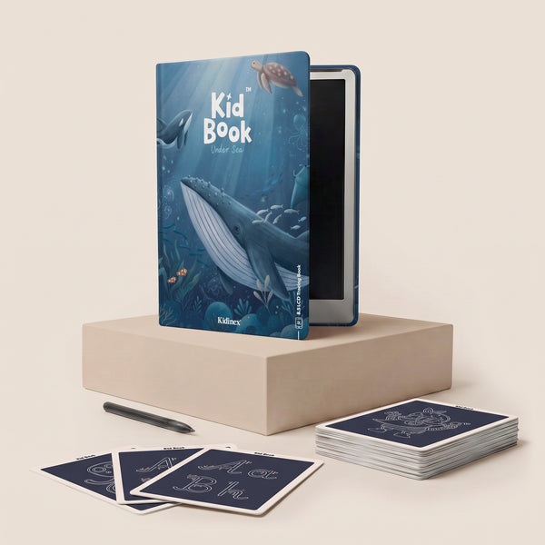 Outlet - Tablet Graficzny z kartami pracy do rysowania - KidBook - UnderSea