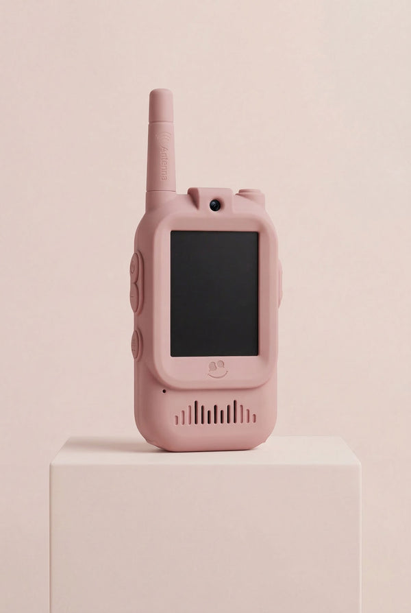 KidTooki - Video Walkie Talkie Pink&Brown