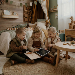 Outlet - Tablet Graficzny z kartami pracy do rysowania - KidBook - Safari
