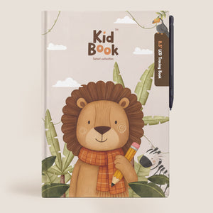 Outlet - Tablet Graficzny z kartami pracy do rysowania - KidBook - Safari