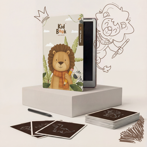 Outlet - Tablet Graficzny z kartami pracy do rysowania - KidBook - Safari